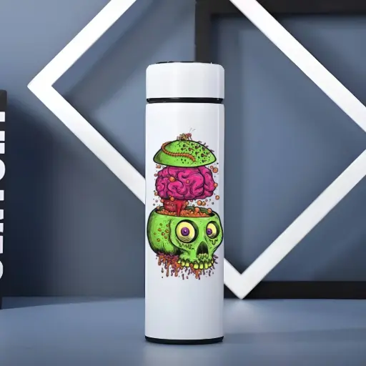 SMART LED | TEMPERATURE WATER BOTTLE | TRIPPY STITCH.