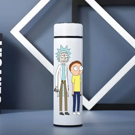 SMART LED | TEMPERATURE WATER BOTTLE | TRIPPY STITCH.