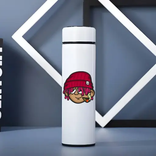 SMART LED | TEMPERATURE WATER BOTTLE | TRIPPY STITCH.